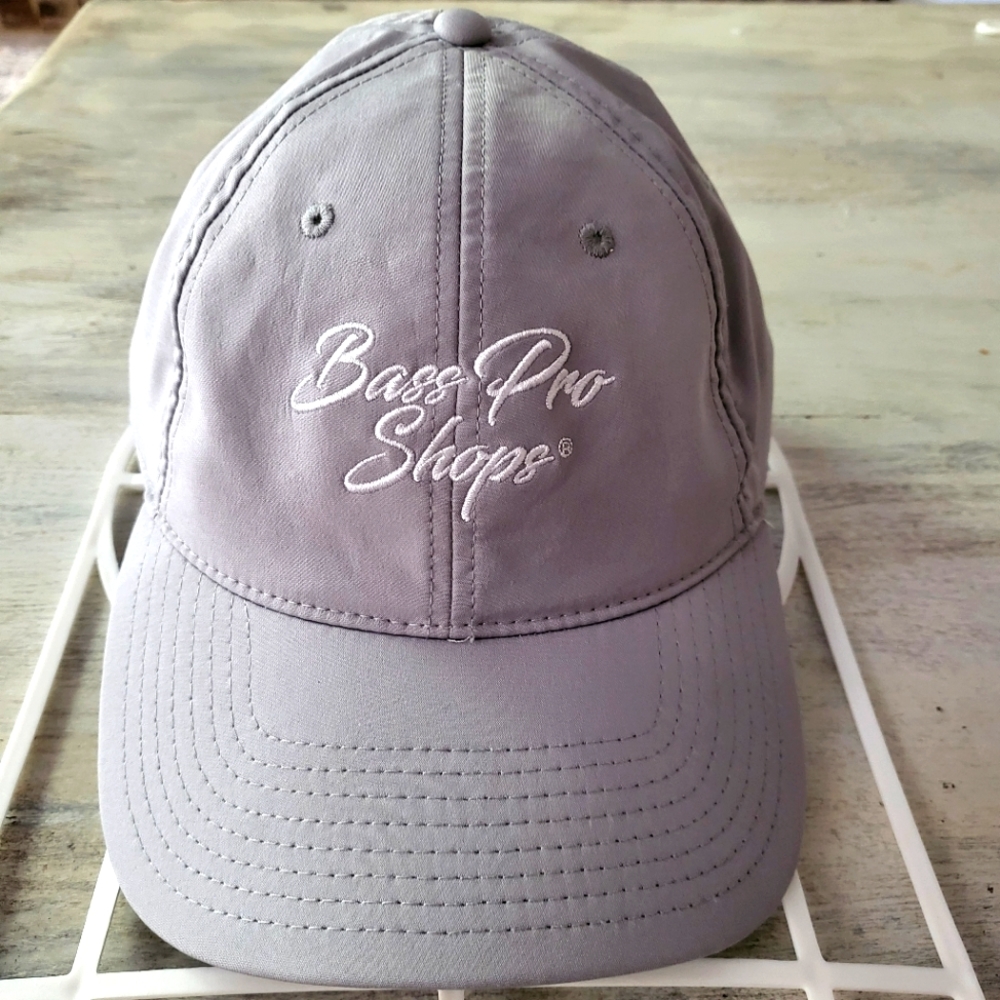 Bass Pro Shops Cabelas Adjustable Hat Grey Womens